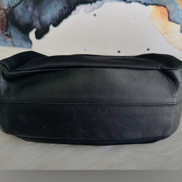 Furla Black Nylon and Leather hobo bag EUC - Picture 7 of 16